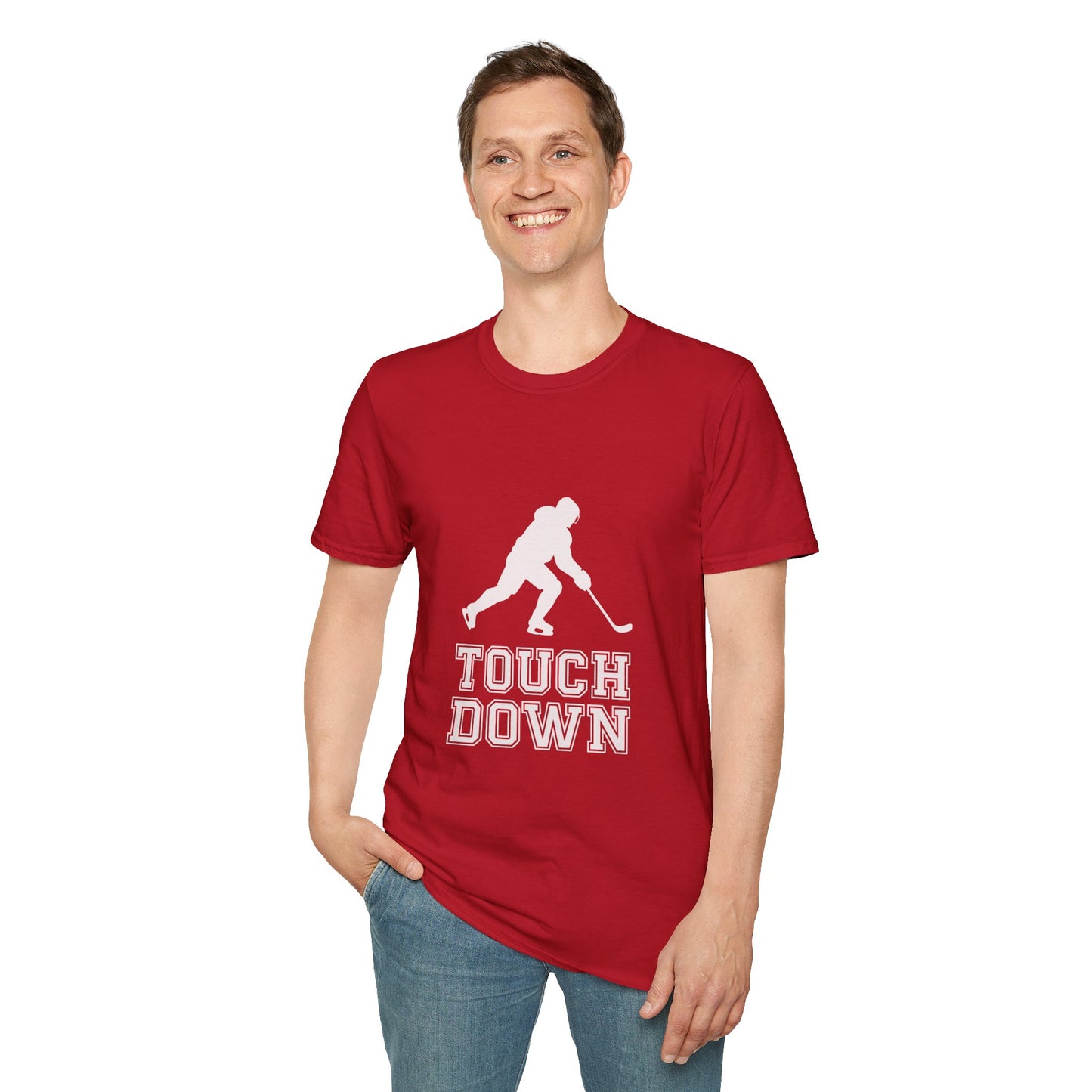 Touchdown Hockey Tee ππ | Ironic Hockey Parody Shirt β Funny Sports Humor