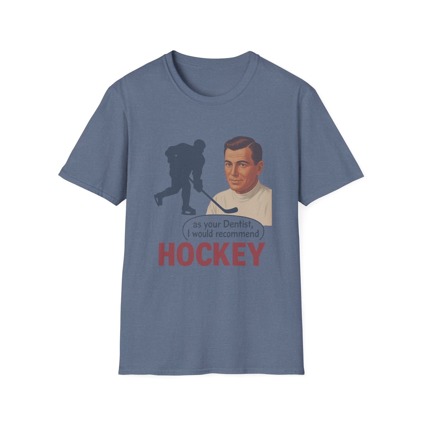 Hockey Dentist Tee π¦·π | Funny Dentist & Hockey Fan Graphic Shirt