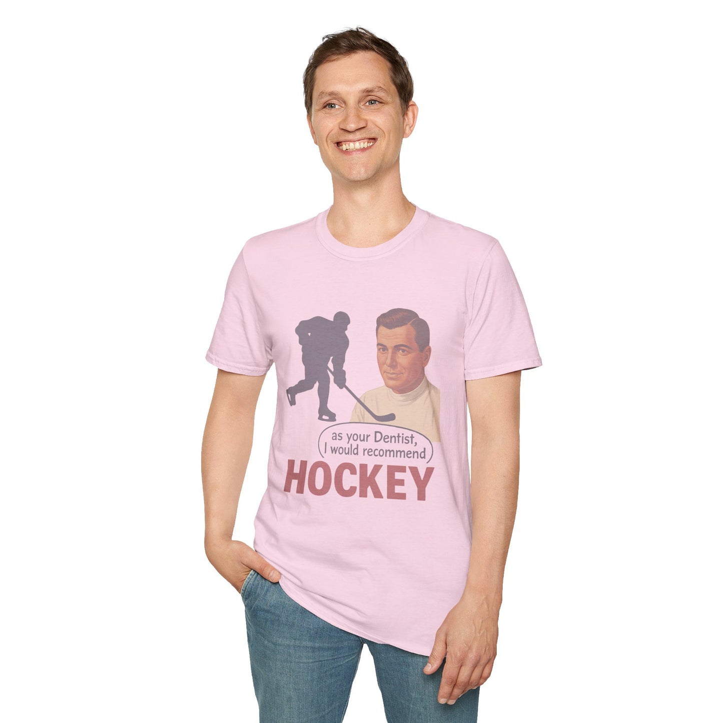 Hockey Dentist Tee π¦·π | Funny Dentist & Hockey Fan Graphic Shirt