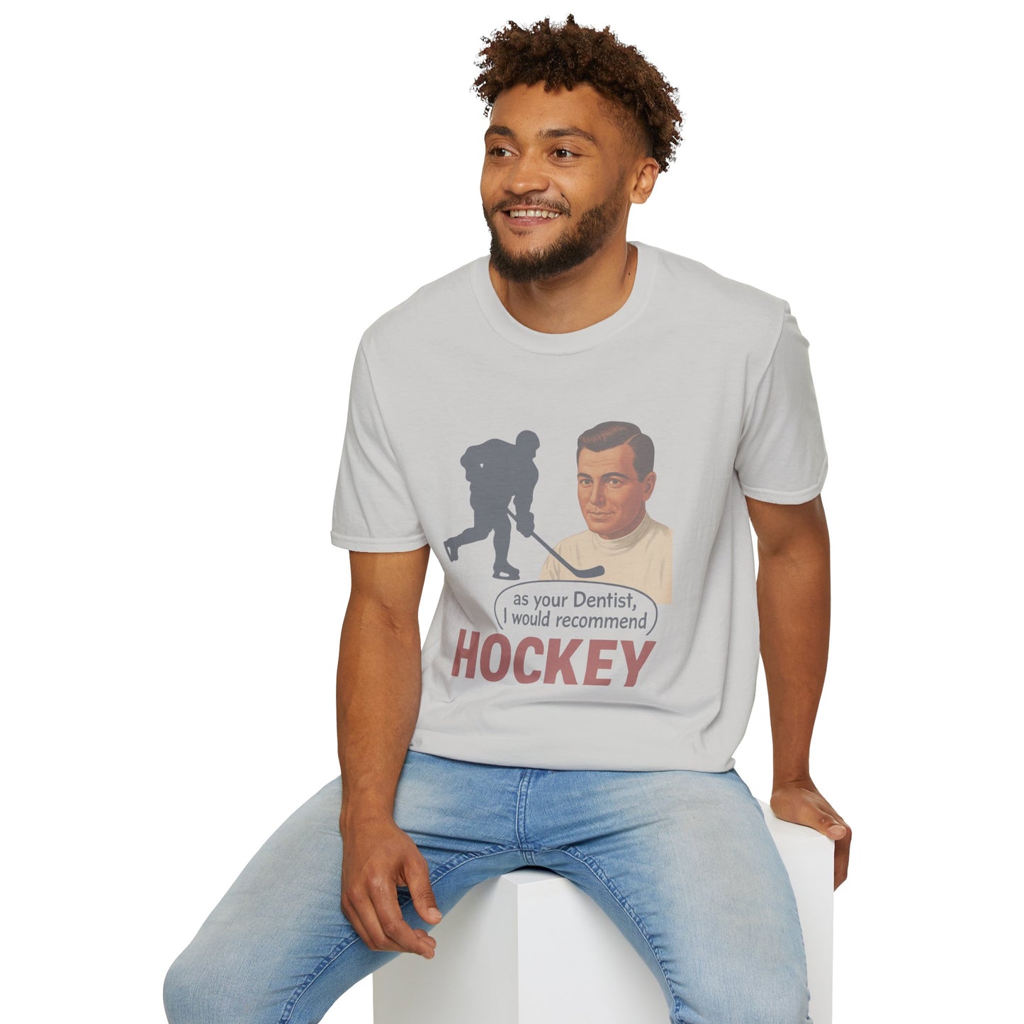 Hockey Dentist Tee π¦·π | Funny Dentist & Hockey Fan Graphic Shirt