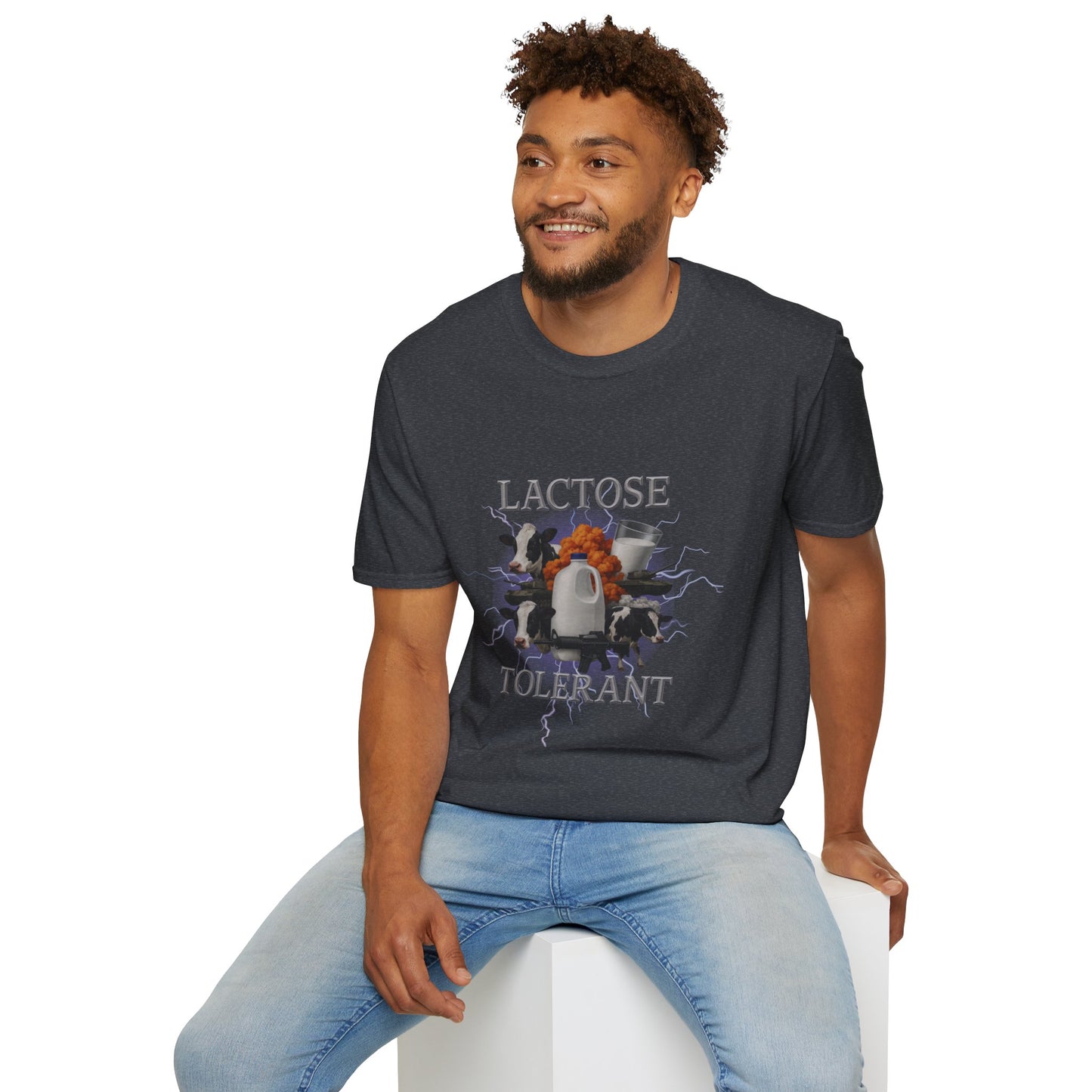 Lactose Tolerant Tee π₯ Funny Chaos Milk Lover & Dairy Humour Shirt
