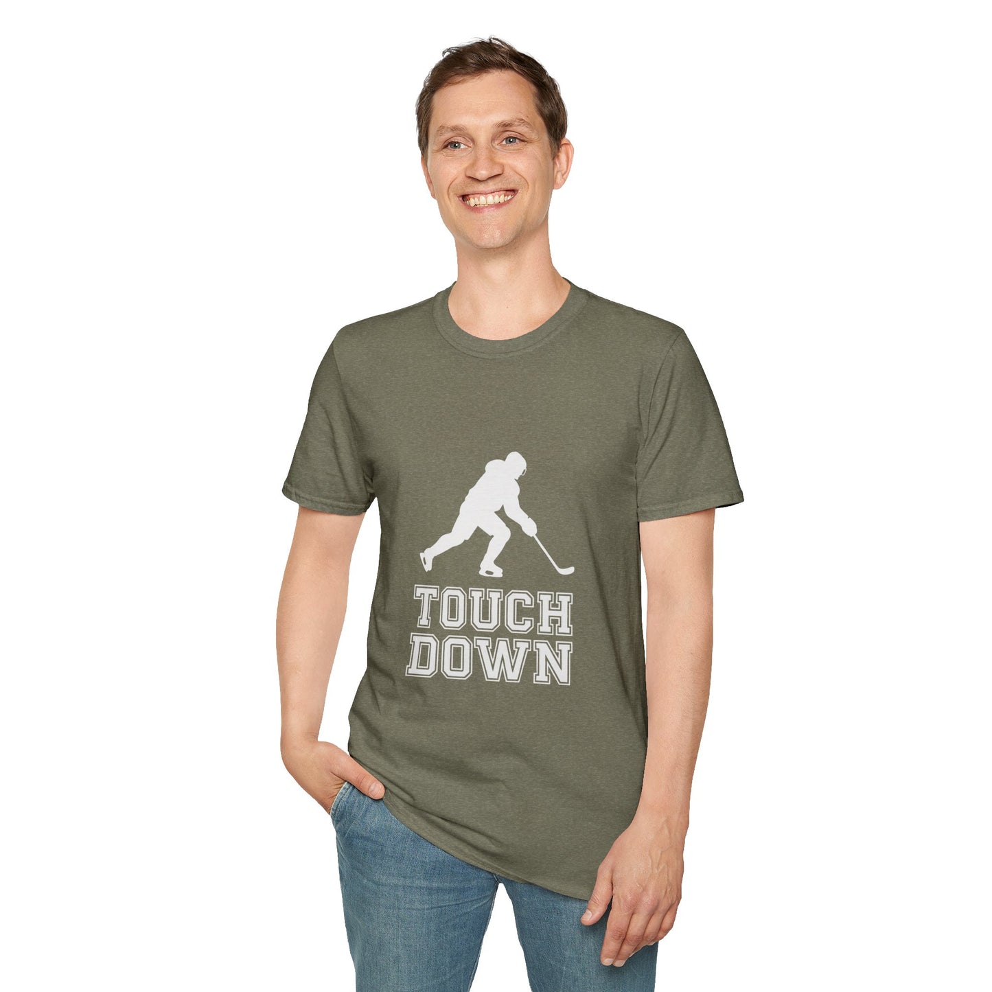 Touchdown Hockey Tee ππ | Ironic Hockey Parody Shirt β Funny Sports Humor