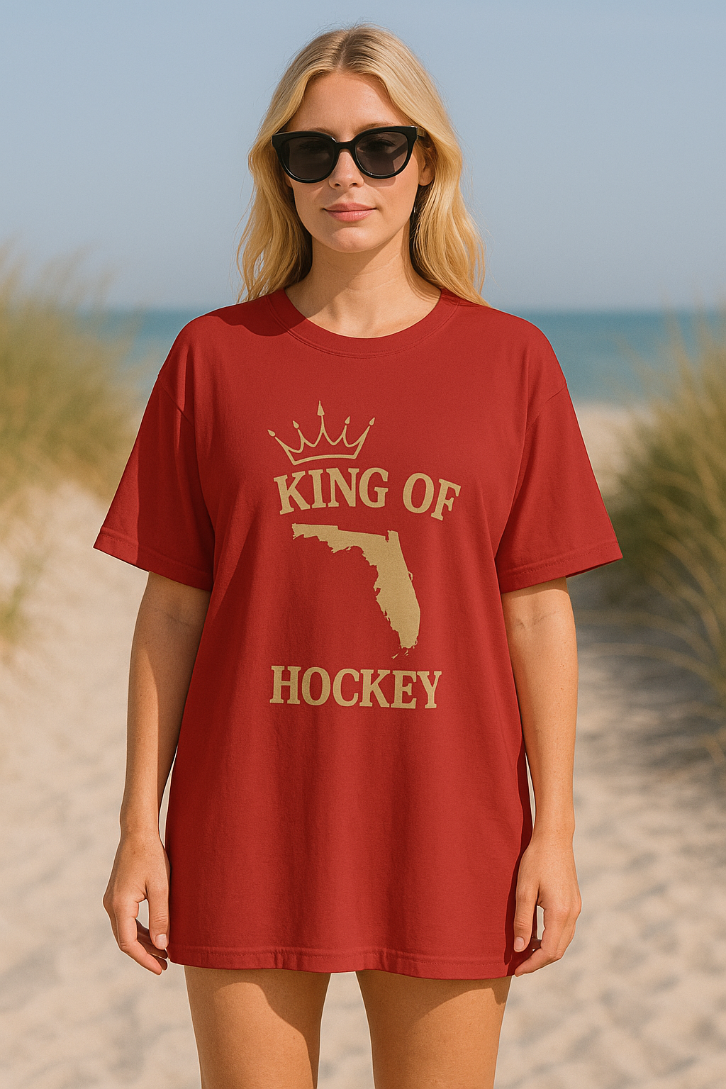King of Hockey – Florida Hockey Fan Tee 🏆 | Unisex Softstyle Shirt