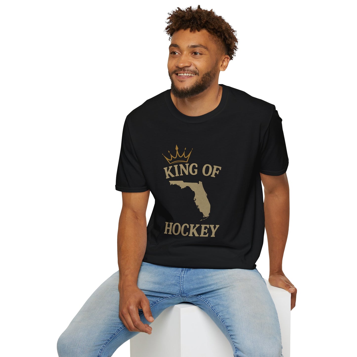 King of Hockey – Florida Hockey Fan Tee 🏆 | Unisex Softstyle Shirt