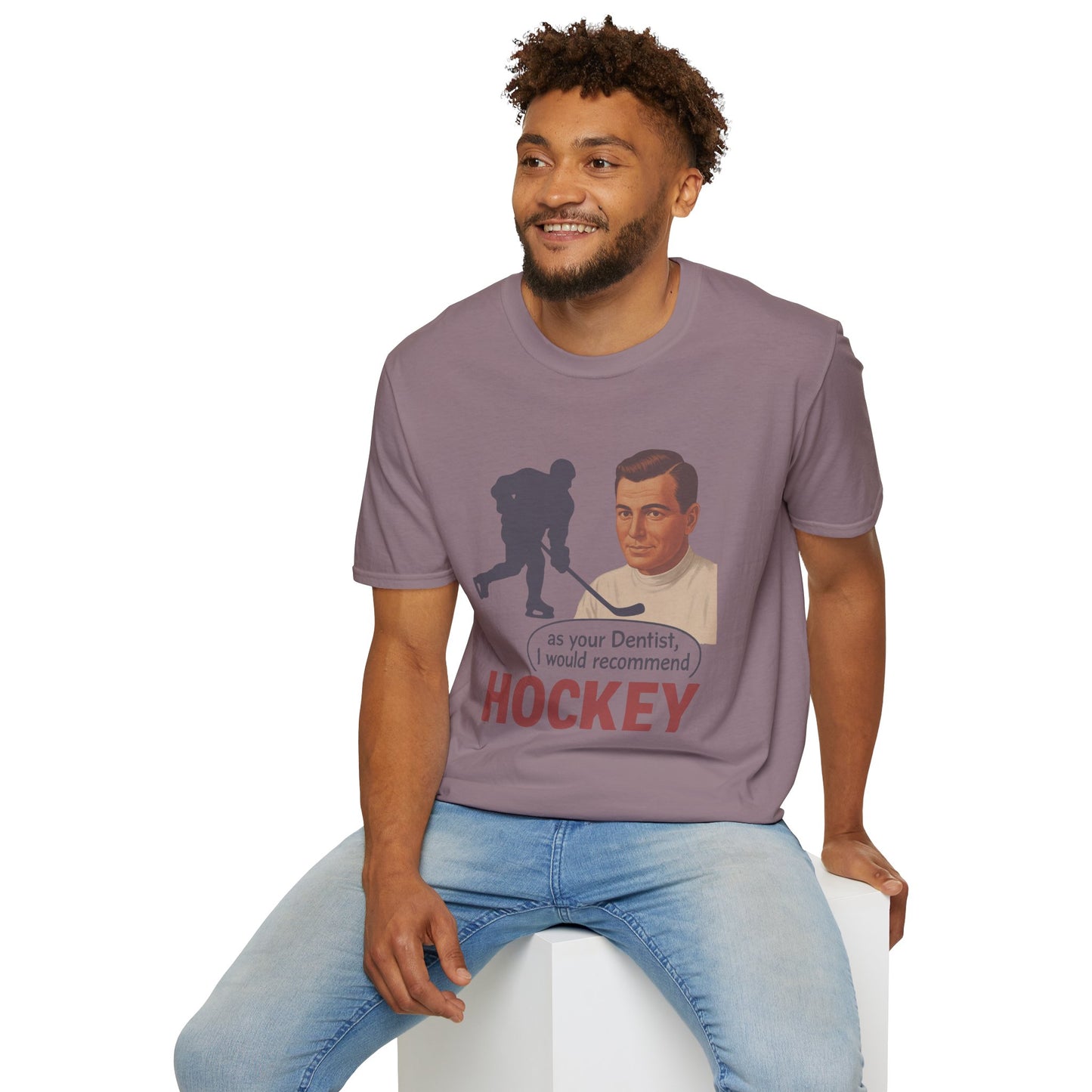 Hockey Dentist Tee 🦷🏒 | Funny Dentist & Hockey Fan Graphic Shirt