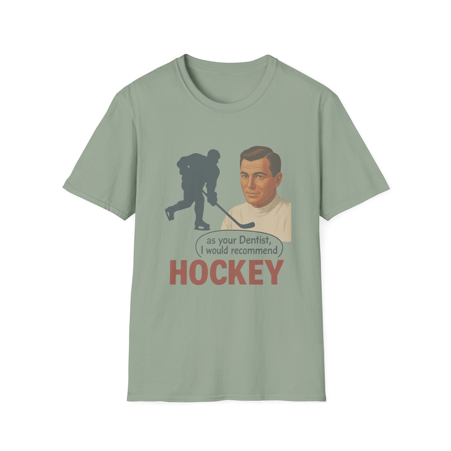 Hockey Dentist Tee 🦷🏒 | Funny Dentist & Hockey Fan Graphic Shirt