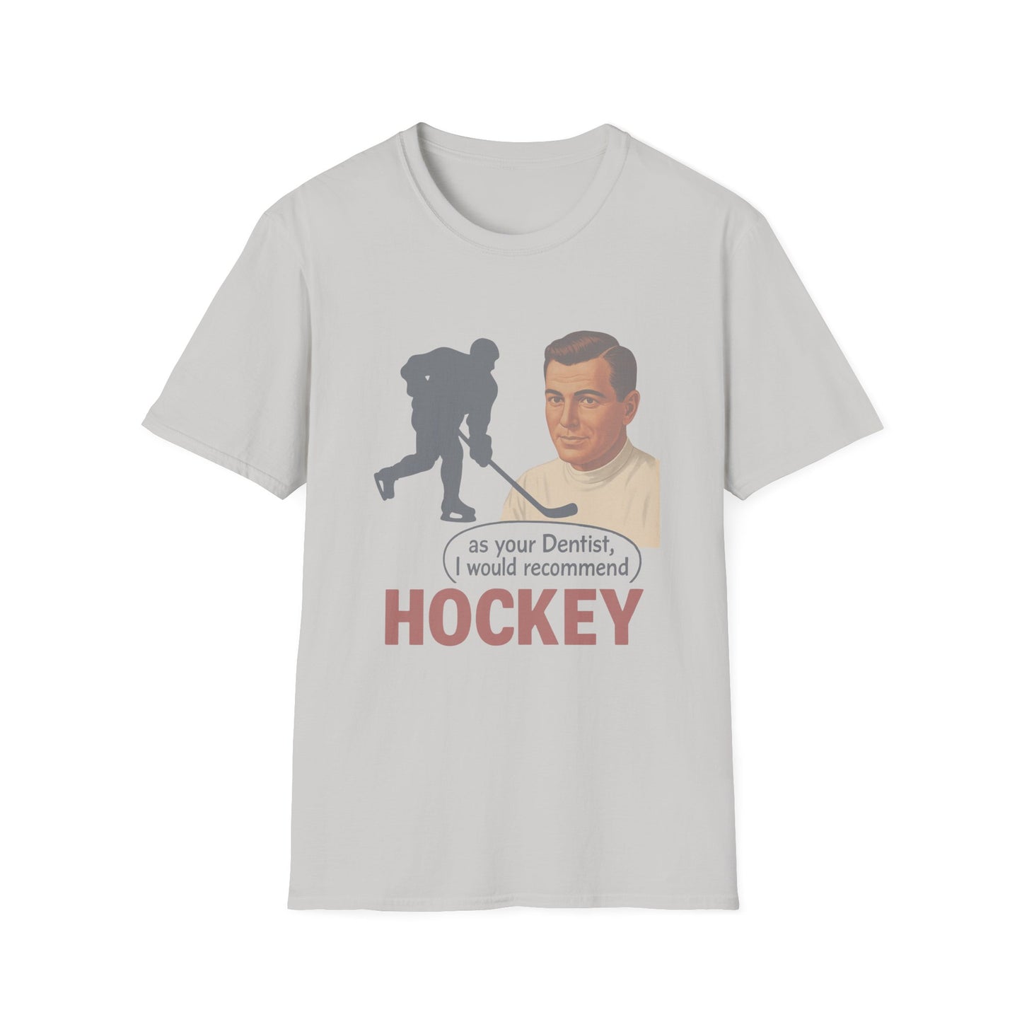 Hockey Dentist Tee 🦷🏒 | Funny Dentist & Hockey Fan Graphic Shirt