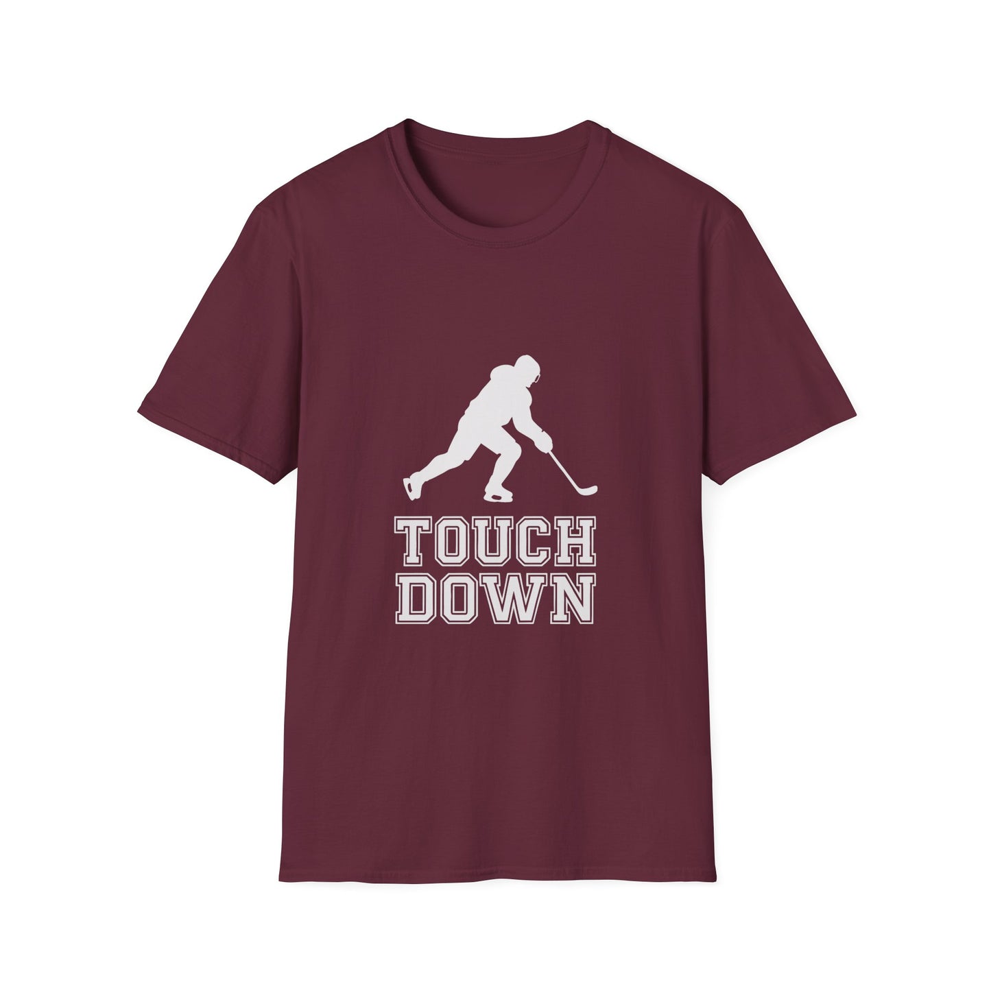 Touchdown Hockey Tee 🏒🏈 | Ironic Hockey Parody Shirt – Funny Sports Humor