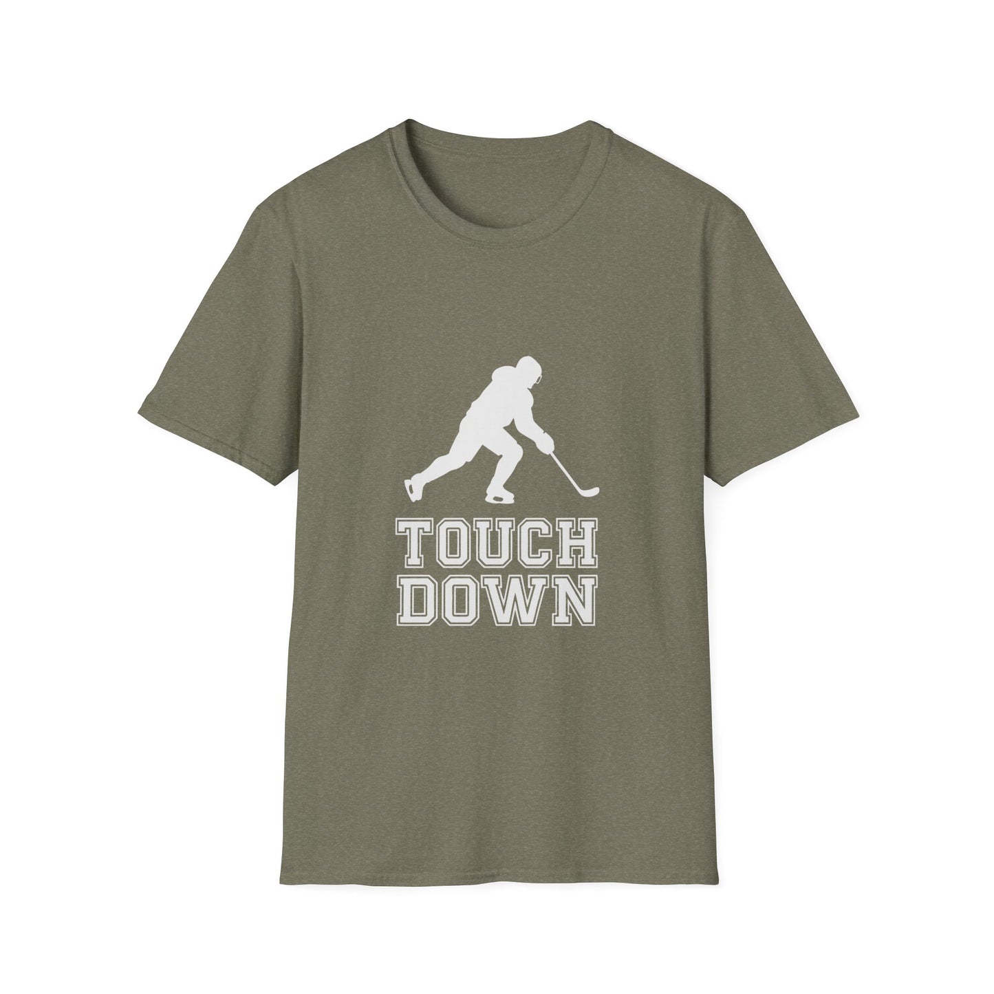 Touchdown Hockey Tee 🏒🏈 | Ironic Hockey Parody Shirt – Funny Sports Humor