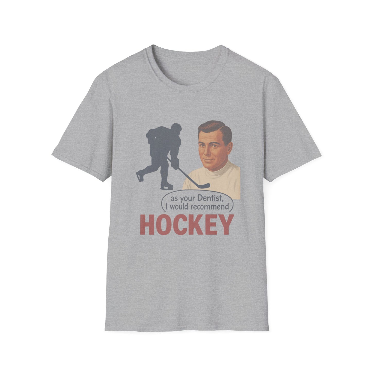 Hockey Dentist Tee 🦷🏒 | Funny Dentist & Hockey Fan Graphic Shirt