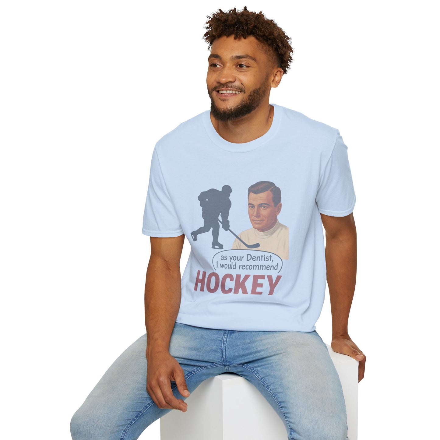 Hockey Dentist Tee 🦷🏒 | Funny Dentist & Hockey Fan Graphic Shirt