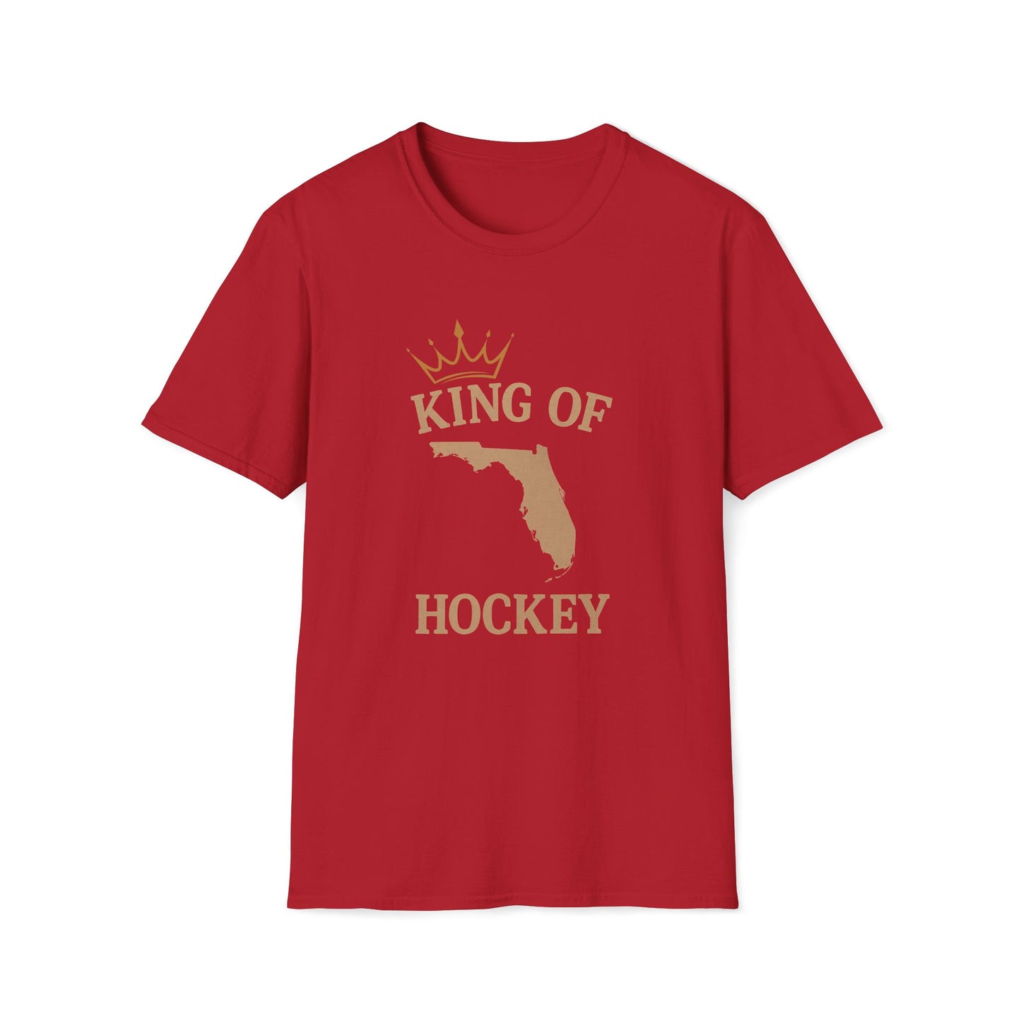 King of Hockey – Florida Hockey Fan Tee 🏆 | Unisex Softstyle Shirt
