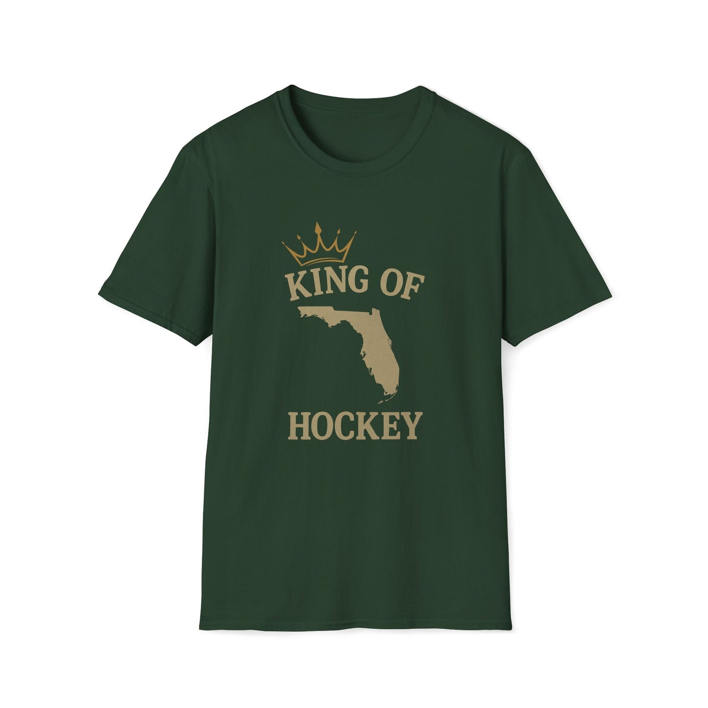 King of Hockey – Florida Hockey Fan Tee 🏆 | Unisex Softstyle Shirt
