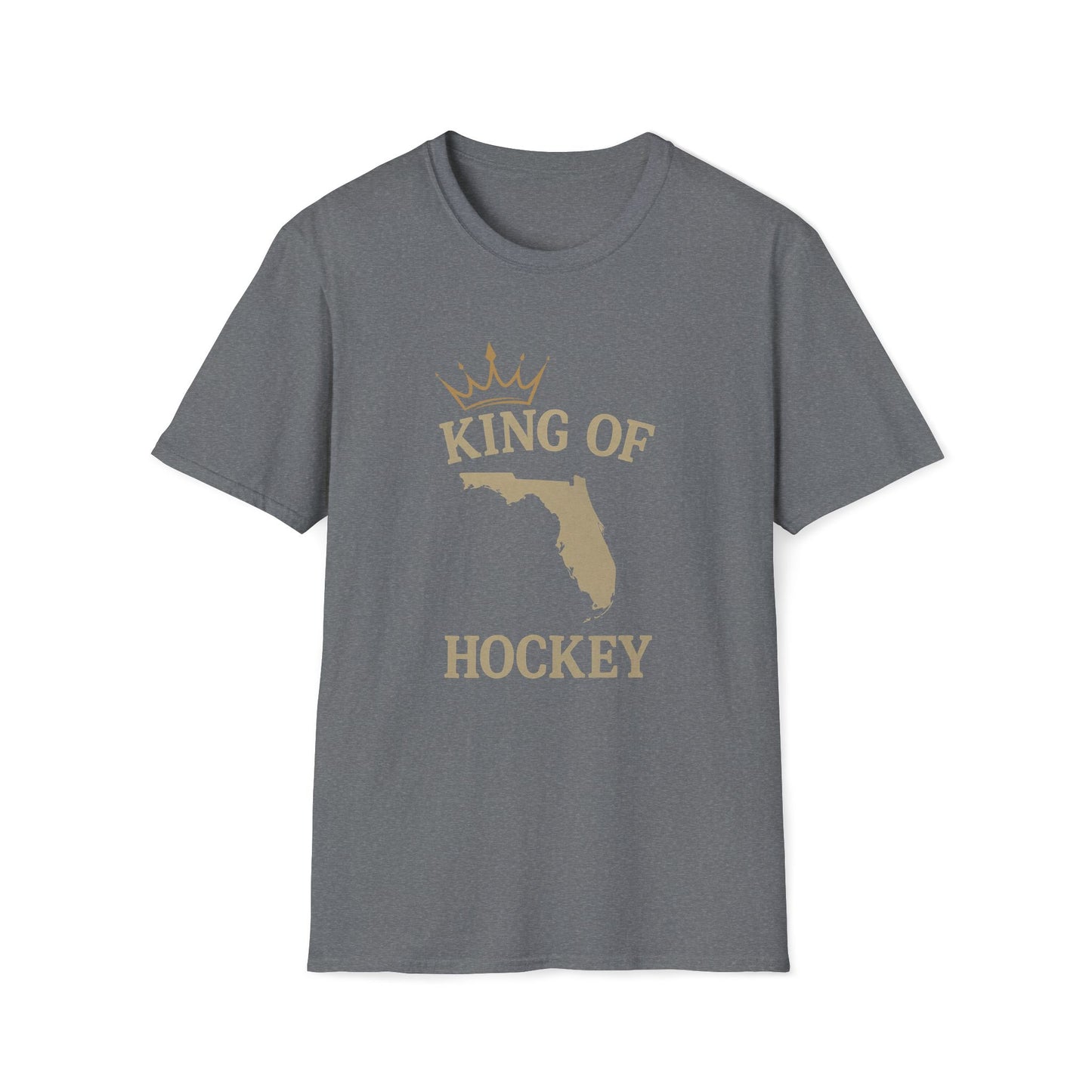 King of Hockey – Florida Hockey Fan Tee 🏆 | Unisex Softstyle Shirt