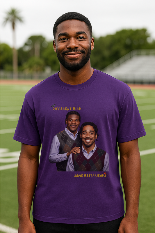 🦅 Different Bird, Same Best Friends Tee | Unisex Football Fan Shirt